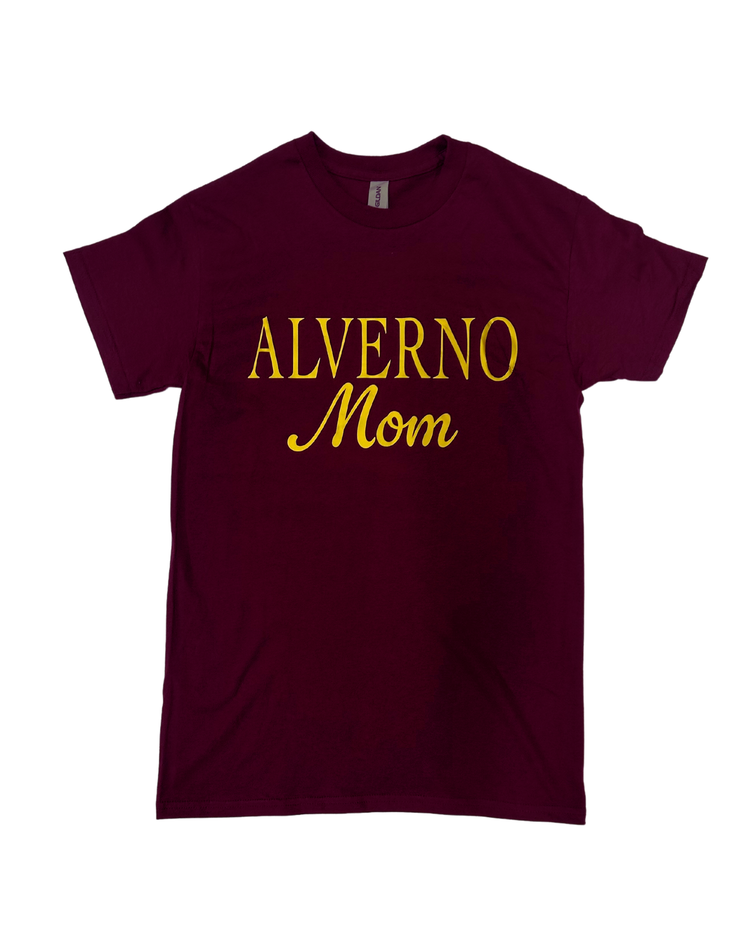 Alverno College Burgandy Mom Shirt