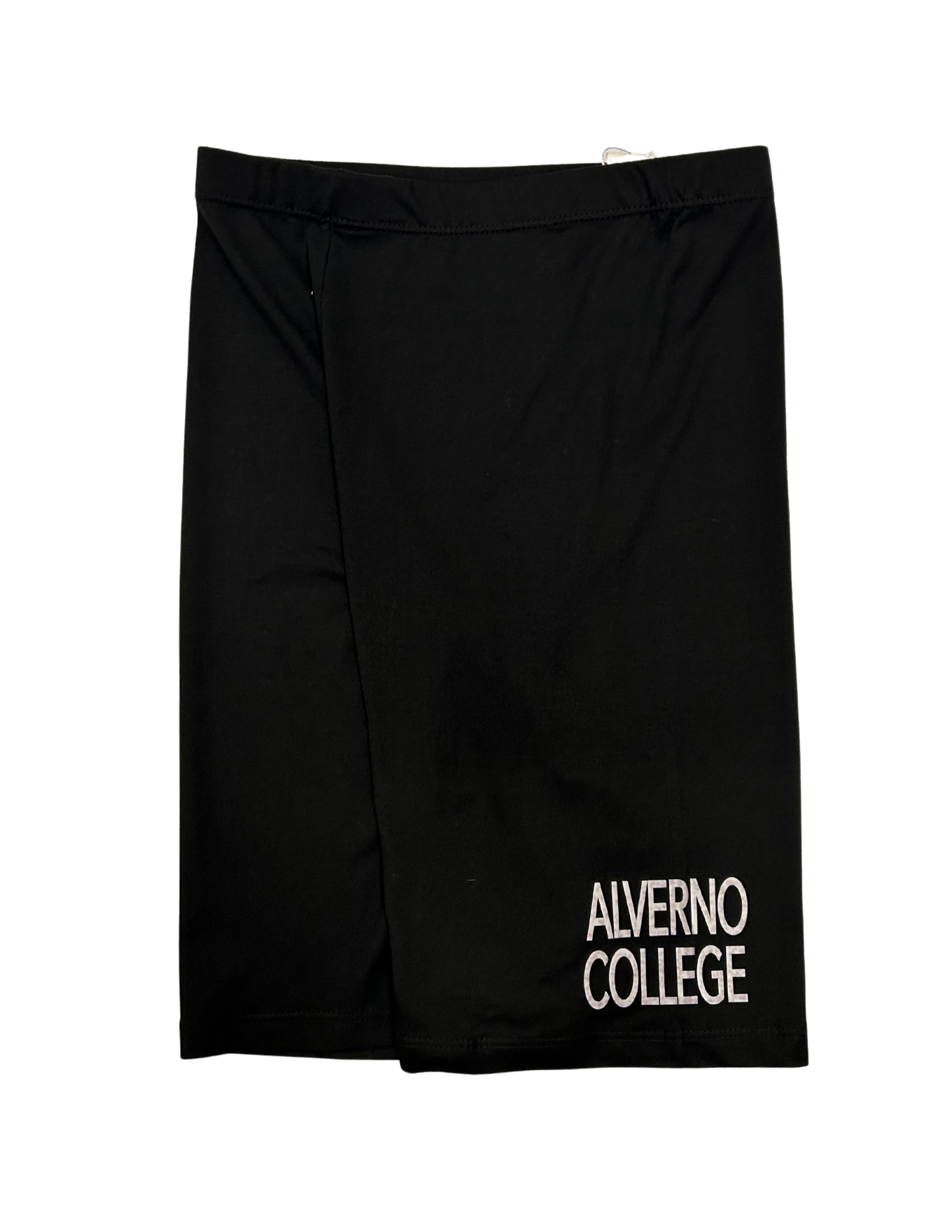 Alverno College Black Biker Shorts