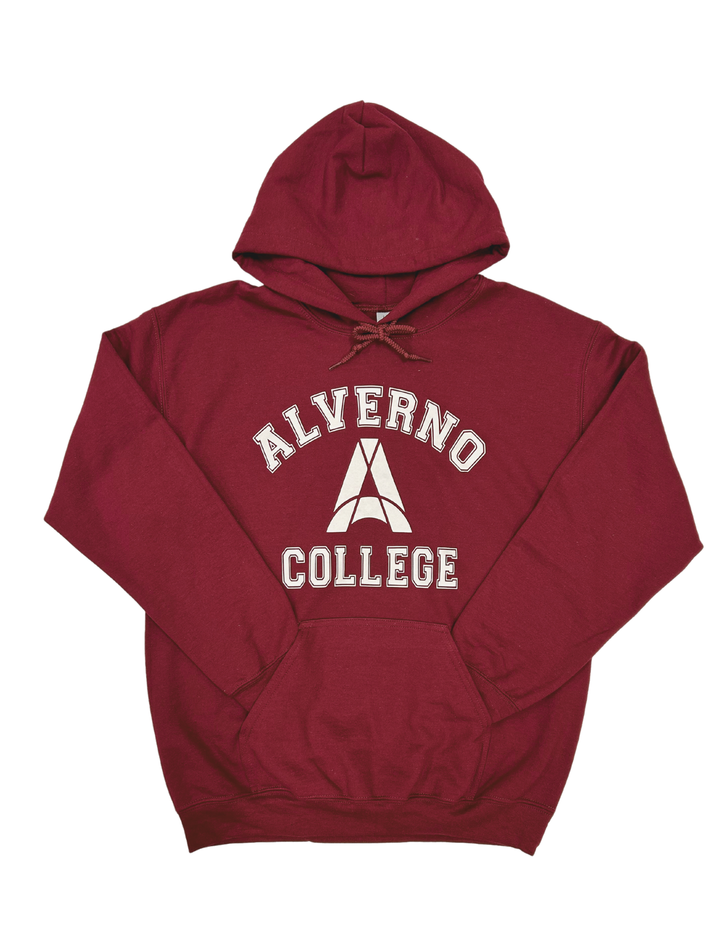 Alverno College Hoodie Burgundy