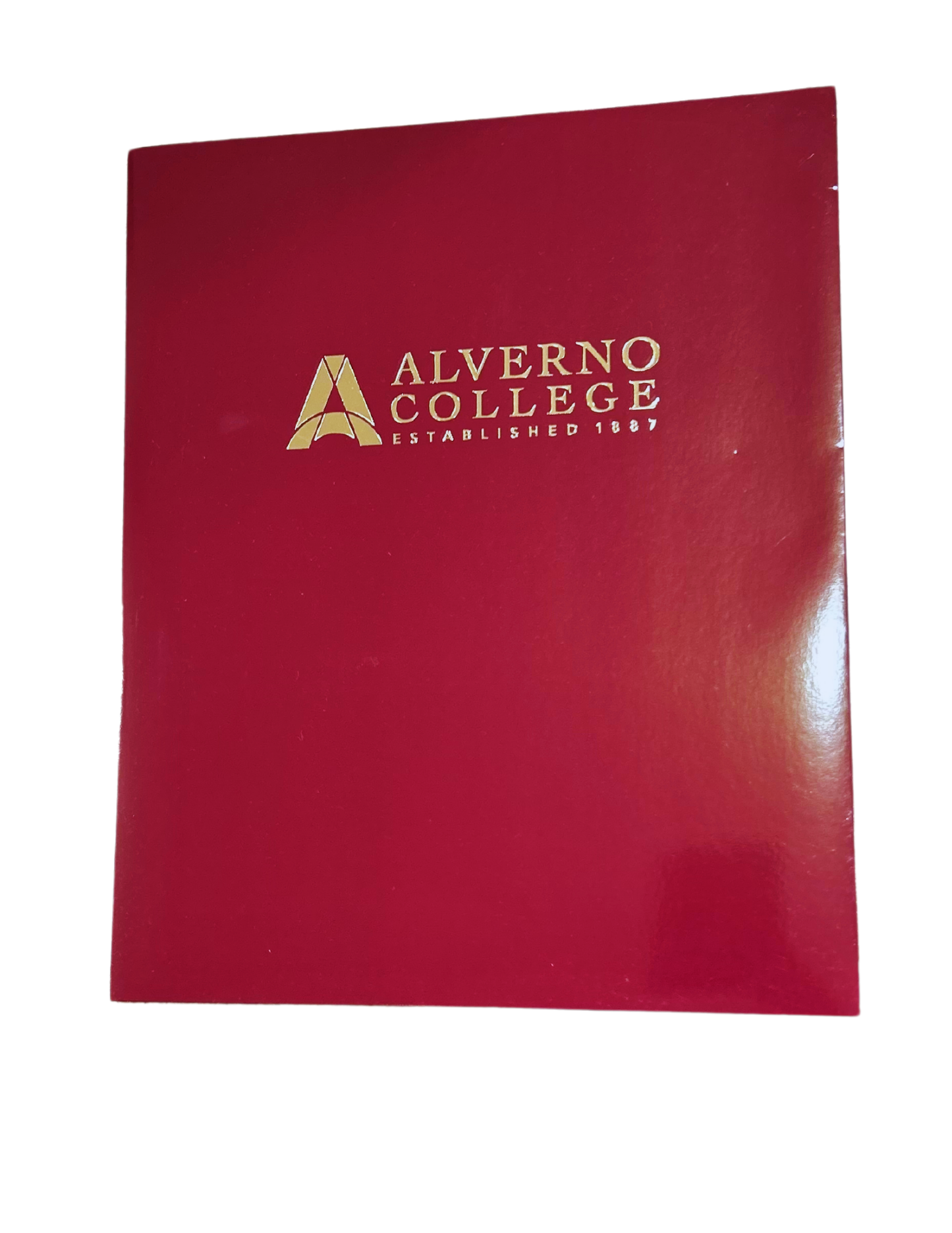 Alverno College- Glossy Imprinted Folders