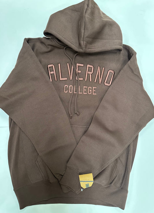 Alverno College - All Brown/Espresso Hoodie