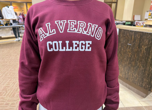 Alverno College Crewneck Burgundy