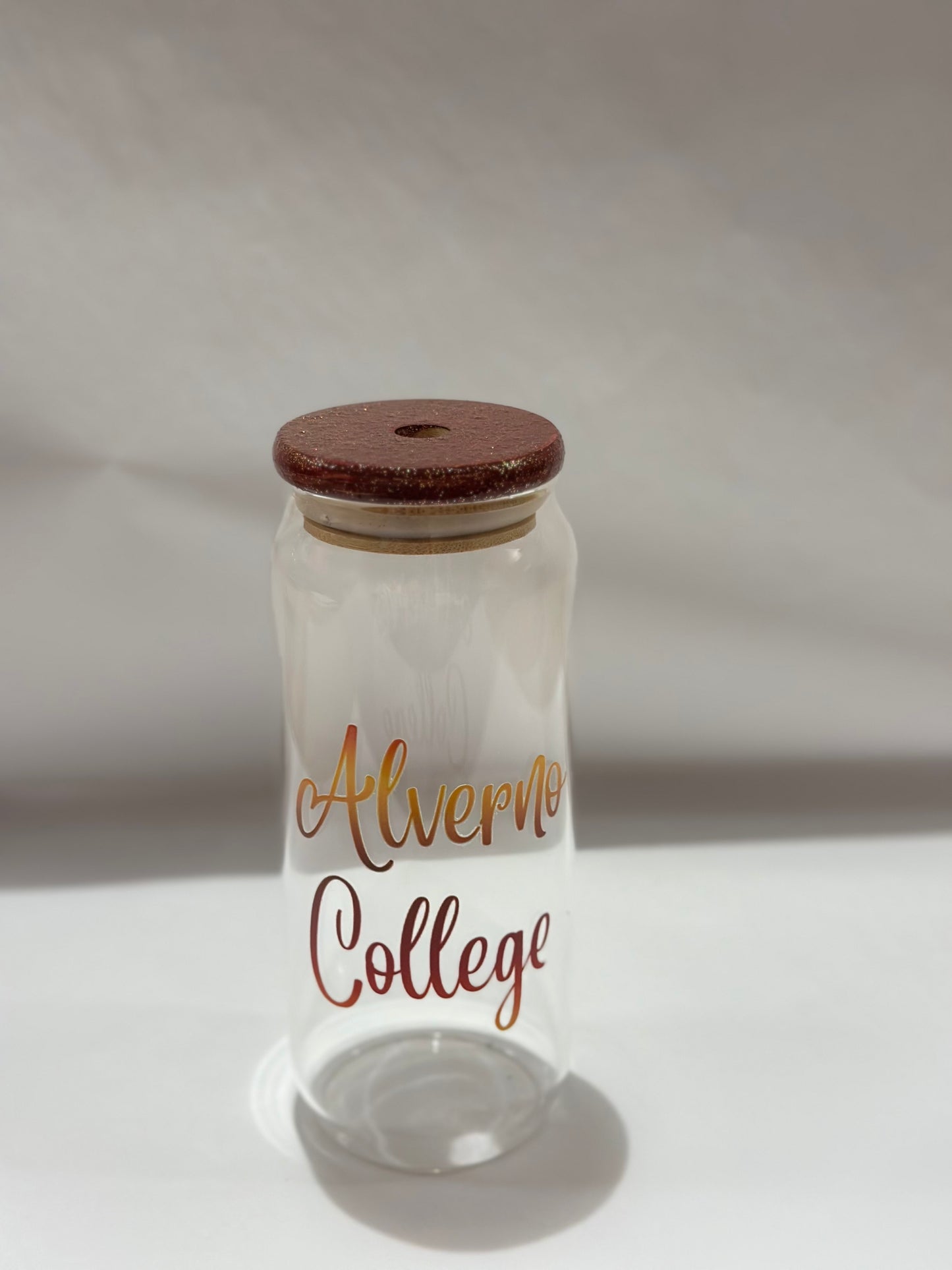 Alverno College Glass Tumbler